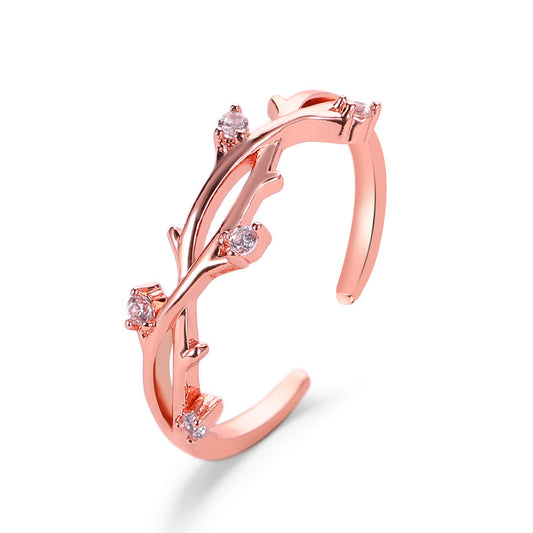 Vine Leaves Ring