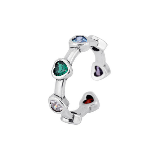 Creative love heart ring