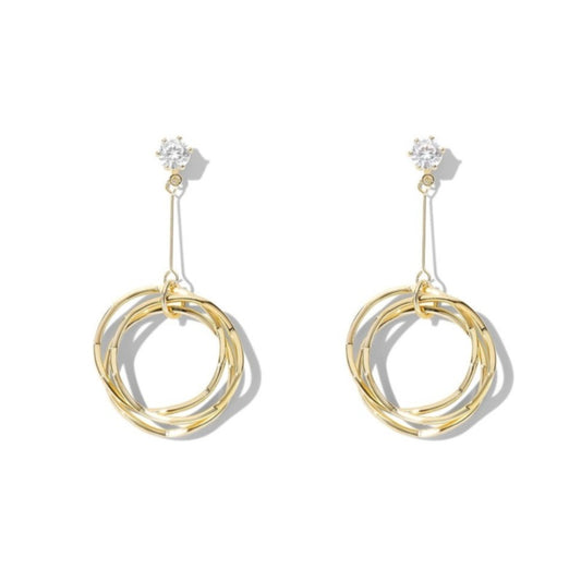 Triple Hoops Earrings