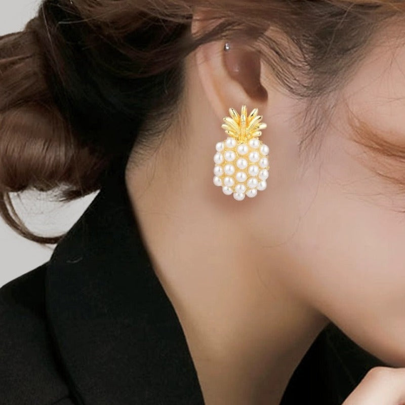 Pineapple Stud Earrings