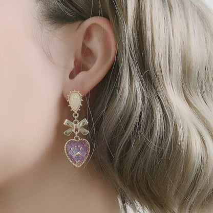 Princess Heart Earrings
