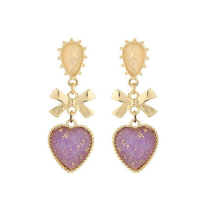 Princess Heart Earrings