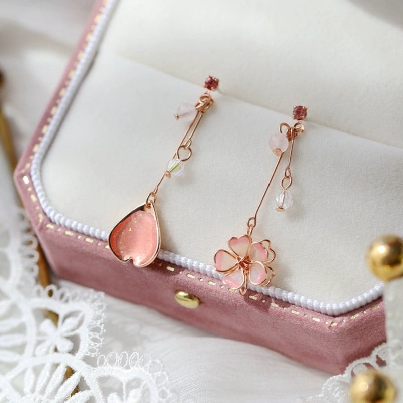Cherry Flower Earrings