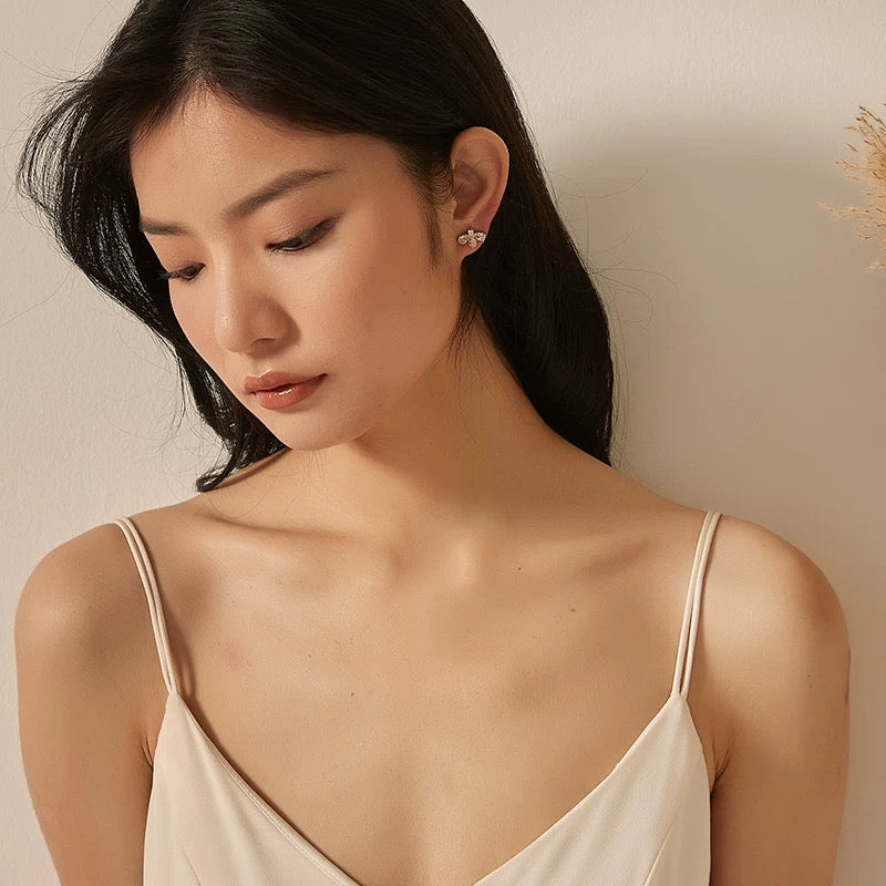 Flying Bee Ear Studs