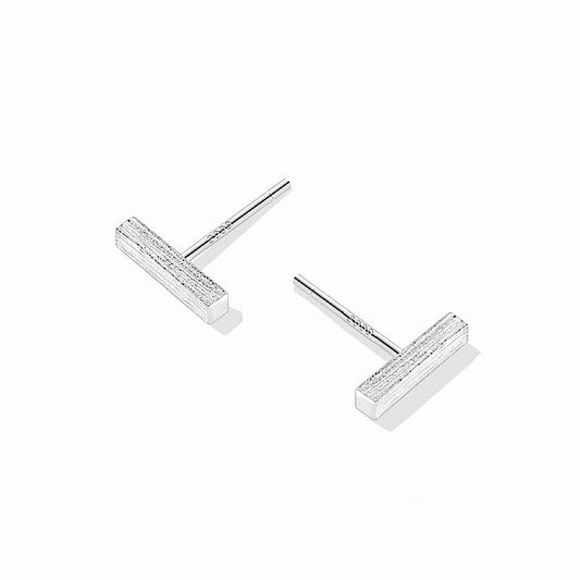Bar Shaped Ear Studs