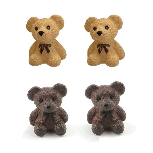 Teddy Bear Ear Studs