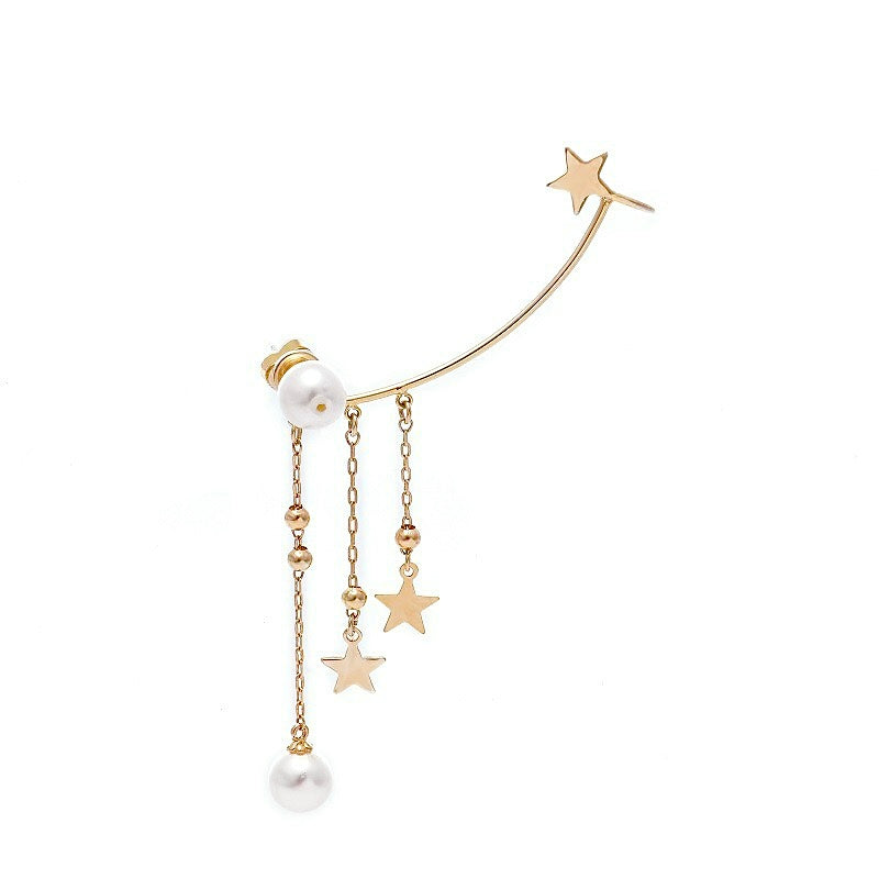 Star Dangle Ear Cuff