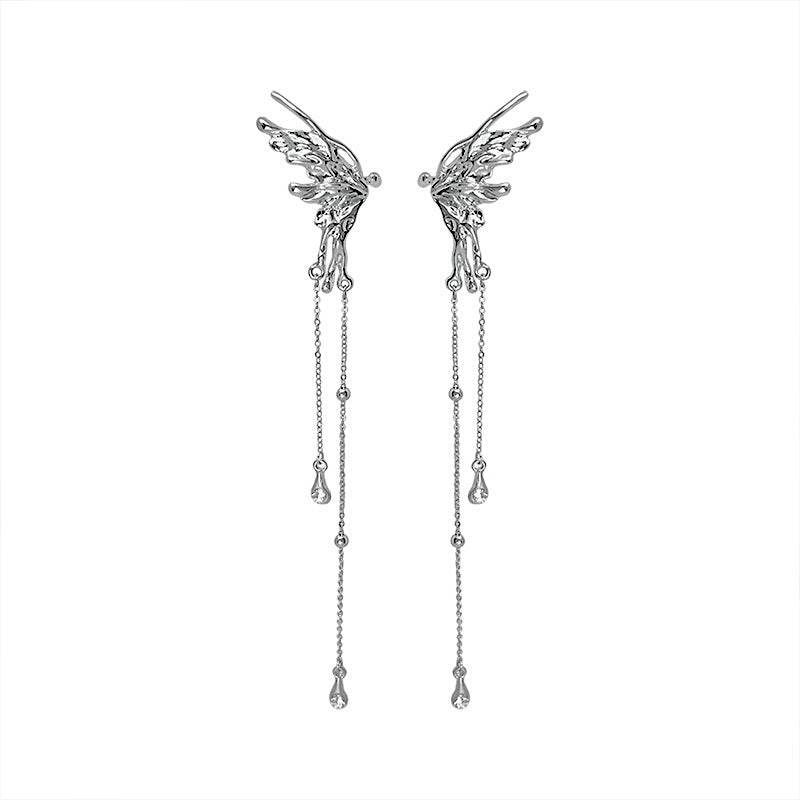 Set of 2 Angel Wings Ear Cuffs