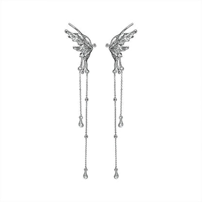 Set of 2 Angel Wings Ear Cuffs