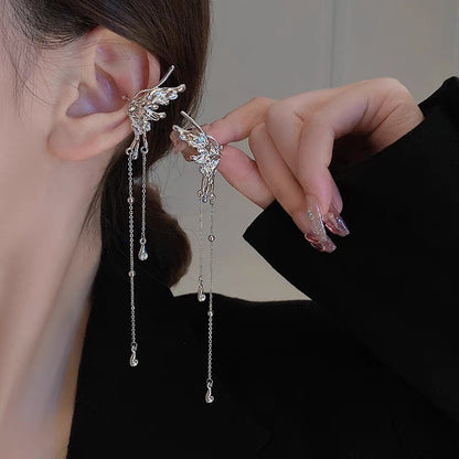 Set of 2 Angel Wings Ear Cuffs