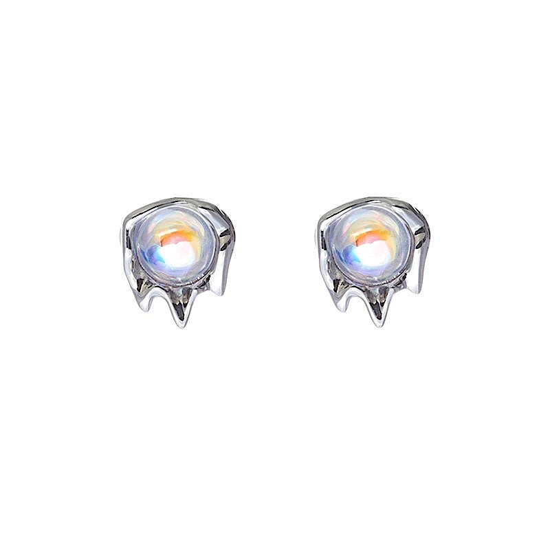Hologram Lava Ear Studs