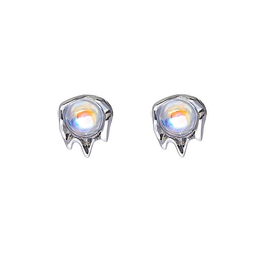 Hologram Lava Ear Studs