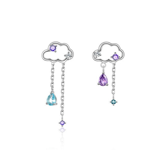 Cloud Dangle Earrings