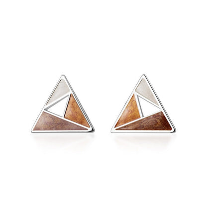Triangle Studs Earrings