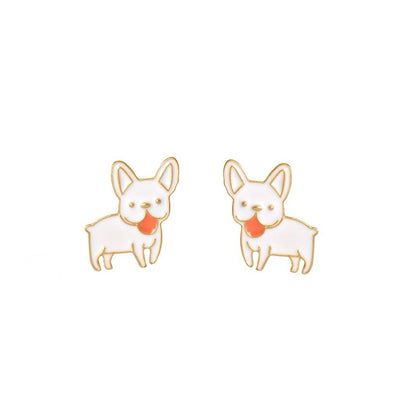 Bull Dog Ear Studs