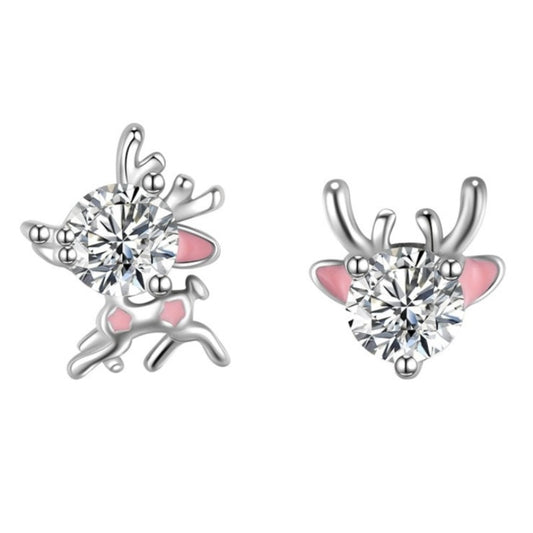Christmas Deer Studs Earrings