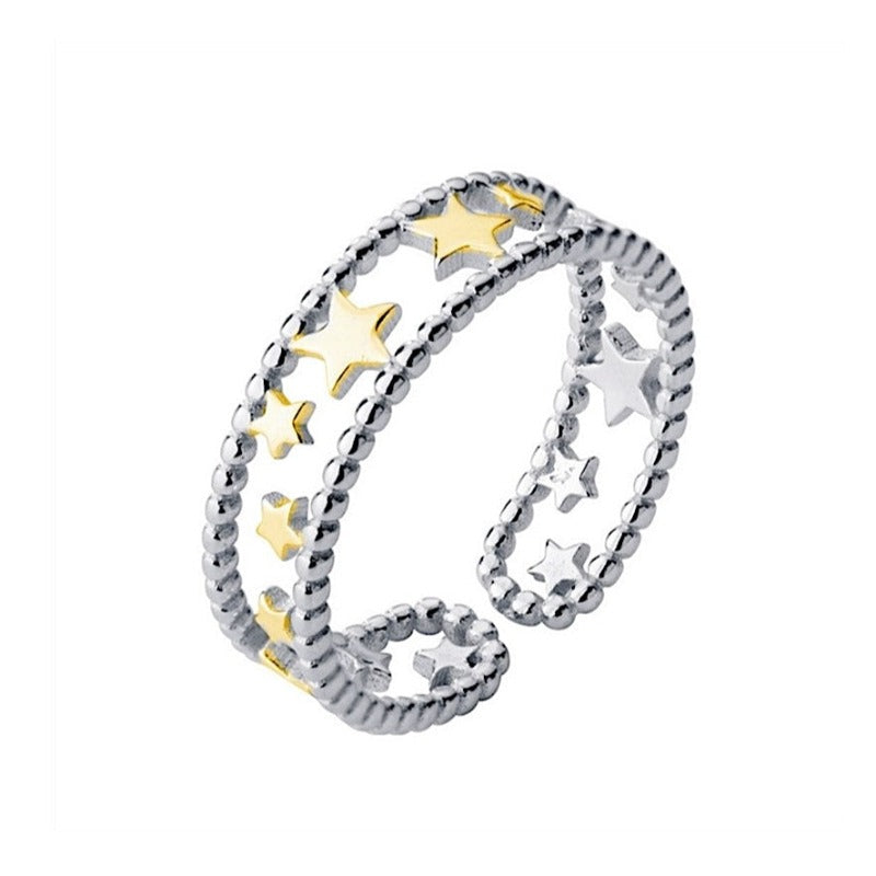 Gold Stars Band Ring