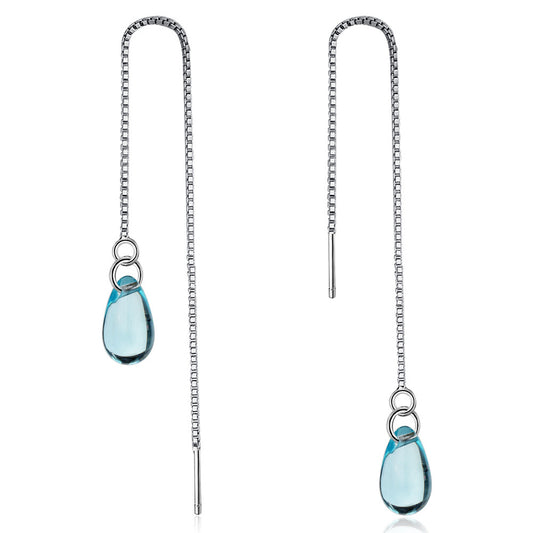 Blue Waterdrop Earrings