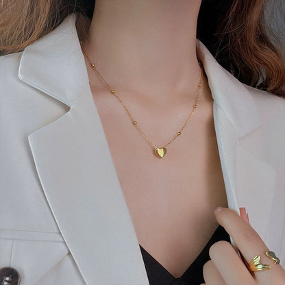 Heart Beads Necklace