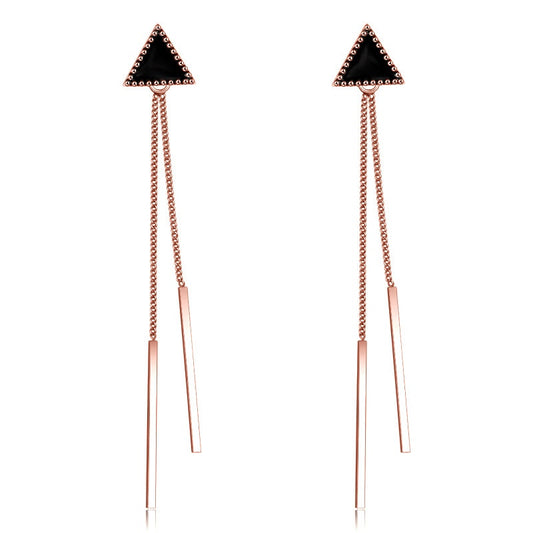 Triangle Dangle Earrings