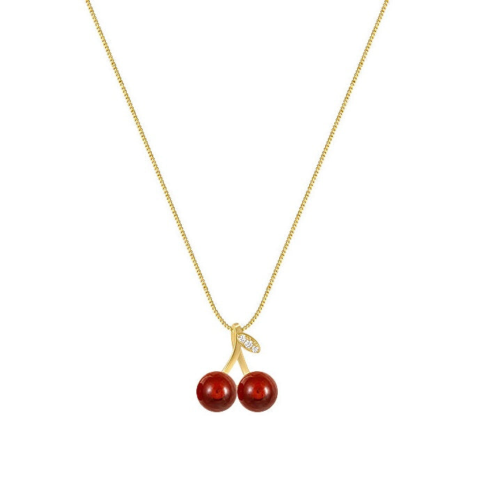 Cherry Fruit Necklace