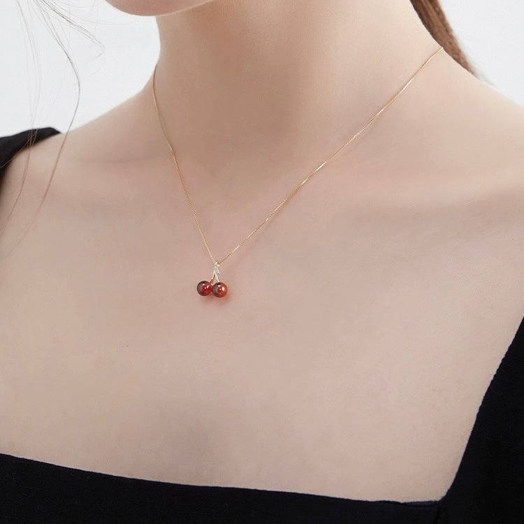 Cherry Fruit Necklace