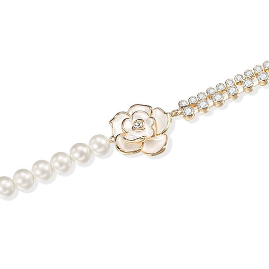 Camellia Pearl Necklace