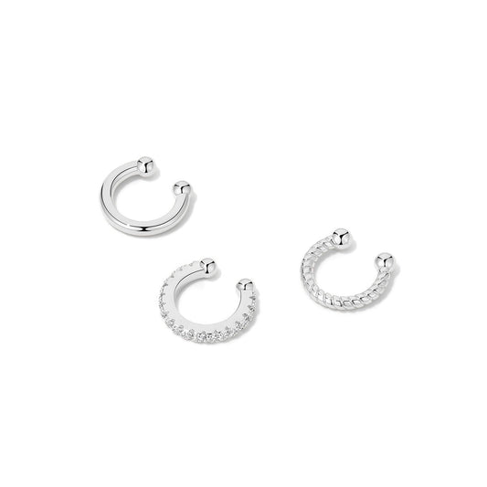 3 Pieces Gold Ear Cuffs Set