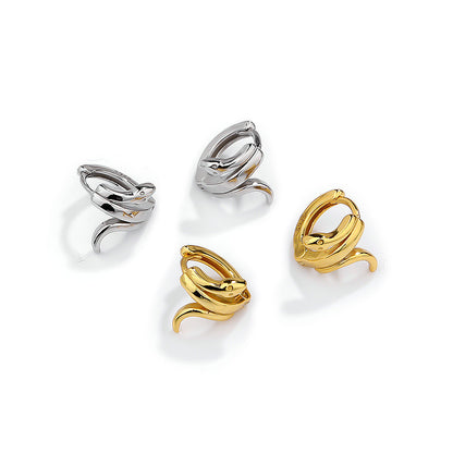 Snake Ear Huggie Earrings