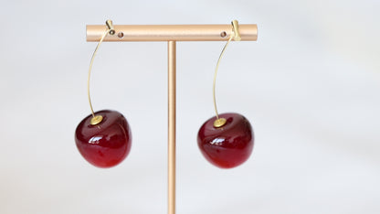 Cherry Fruit Earrings