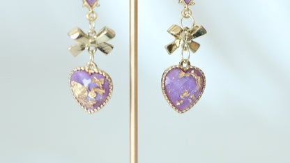 Princess Heart Earrings