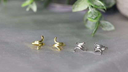 Snake Ear Huggie Earrings