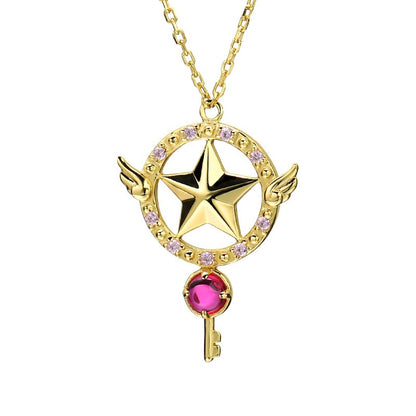 Magic Card Inspired Necklace