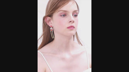 Fancy Lady Mask Earrings