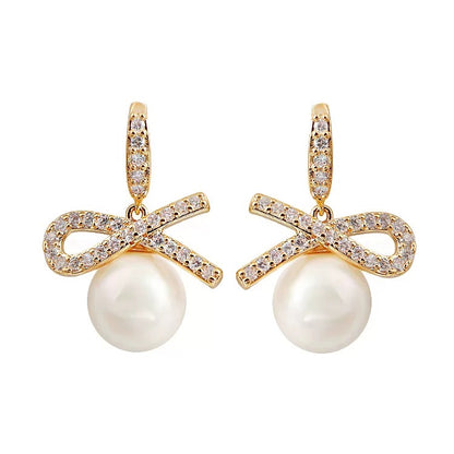 Pearl Hook Earrings