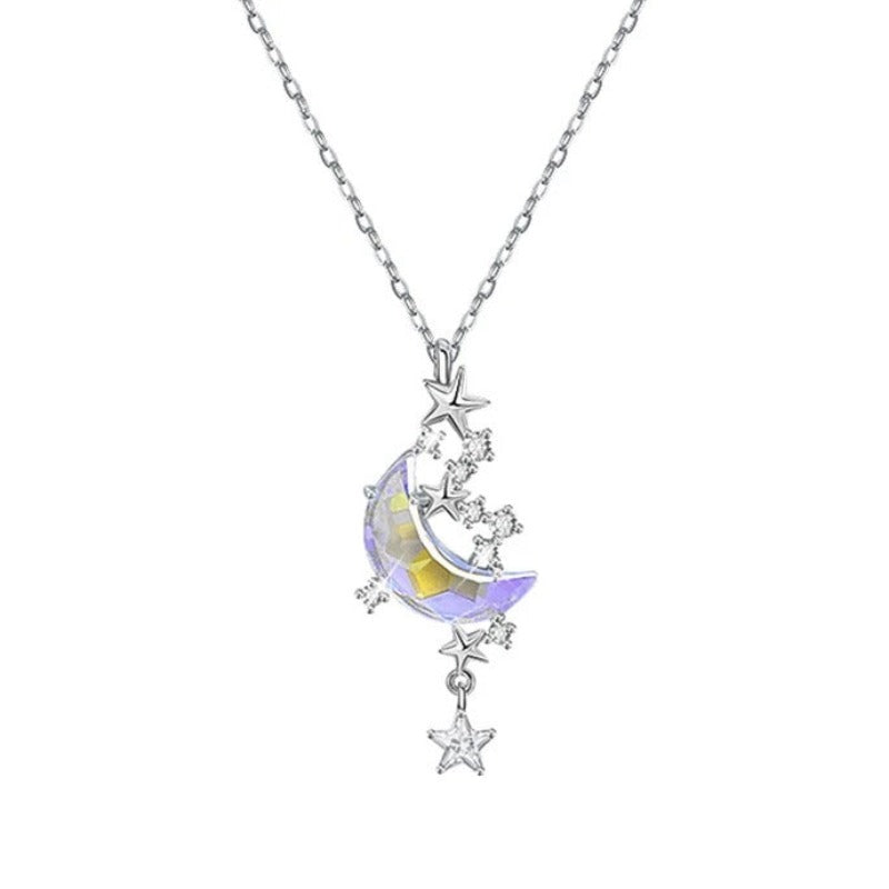 Moonstone Shoot The Moon Necklace