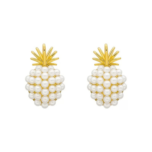 Pineapple Stud Earrings