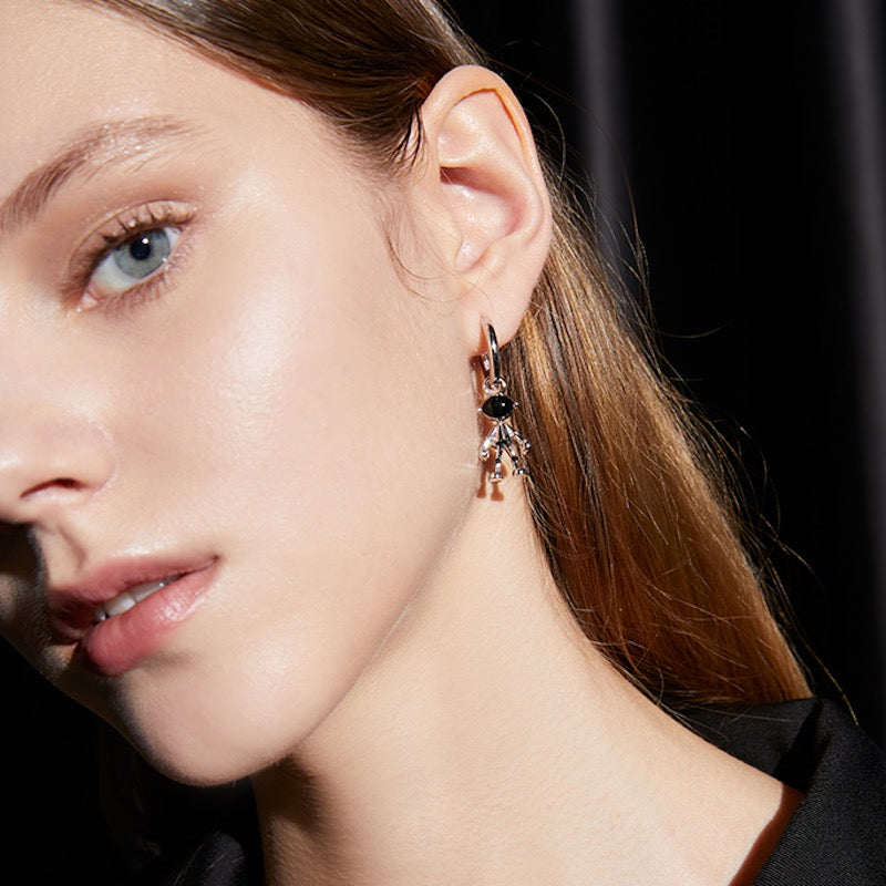 Spaceman Mismatched Hoops