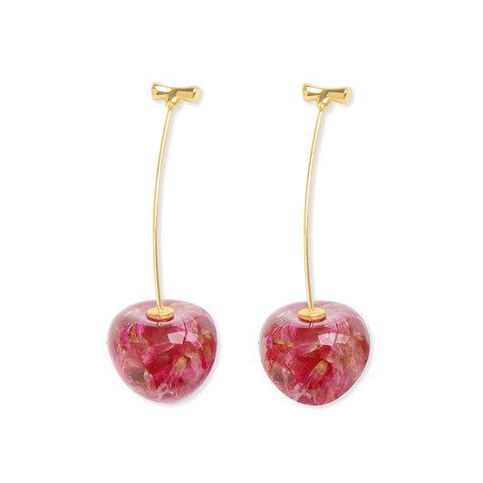Red Cherry Earrings