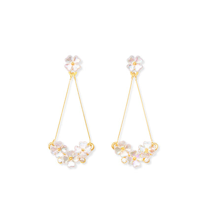 Flower Dangle Earrings