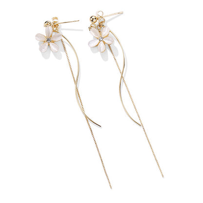 Flower Drop Earrings