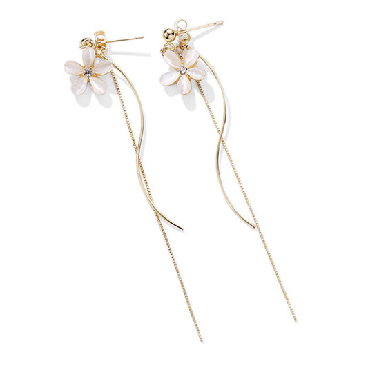 Flower Drop Earrings