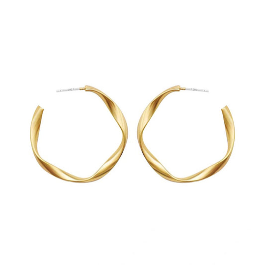 Twist Hoop Earrings