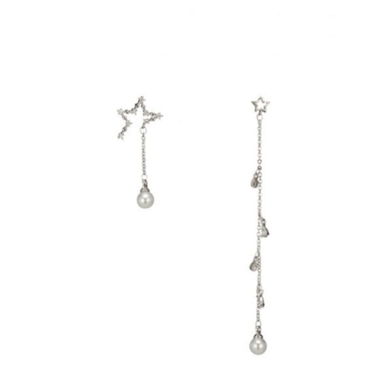 Star and Raindrop Earrings
