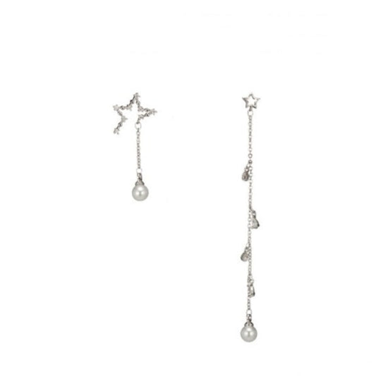 Star and Raindrop Earrings