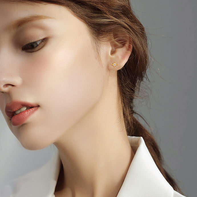 Tiny Star Ear Studs