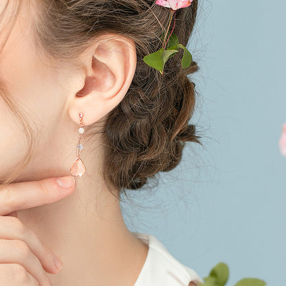 Cherry Flower Earrings