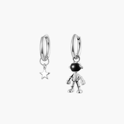 Spaceman Mismatched Hoops