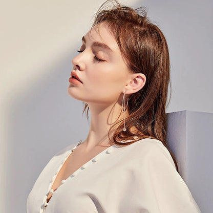 Rose Gold Hoop Earrings
