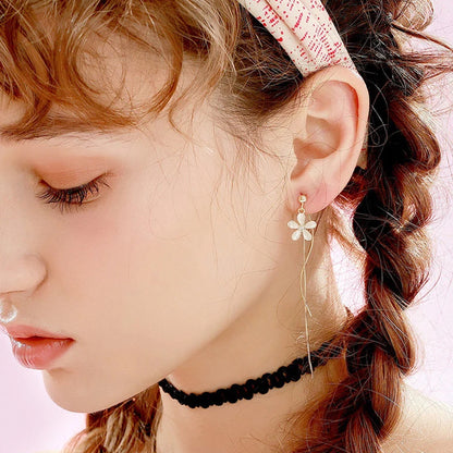 Flower Drop Earrings